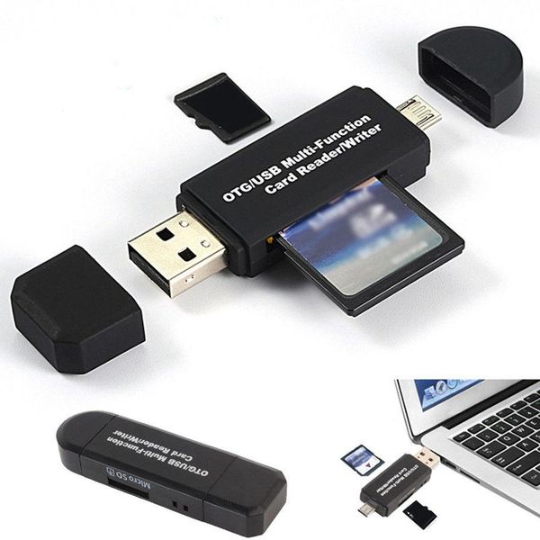 

CAB15 Micro USB OTG для USB 2.0 адаптер SD Card Reader для Android Phone Tablet PC США