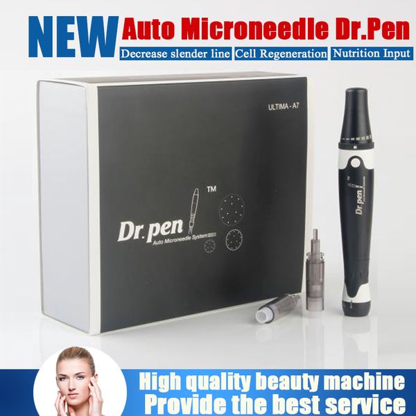 

new professional dr. pen wrinkle removal acne removal improve scar rejuvenation micro-needle auto microneedle adjustable needle lengths