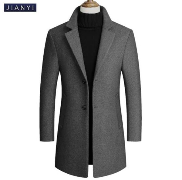 

mens wool tweed long coats lapel neck casual mens coats windbreakers single breasted cashmere warm coats mens outerwears, Black;brown