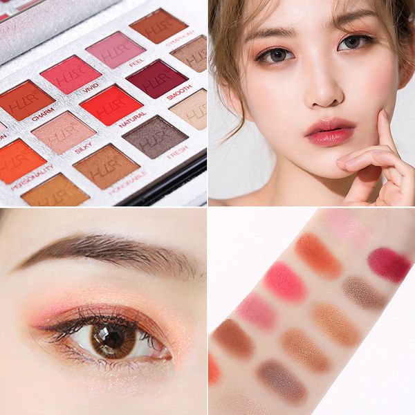 

online celebrity celebrity style 15 color earth color eye shadow pessimistic makeup eyeshadow compact not smudge beginners beaut