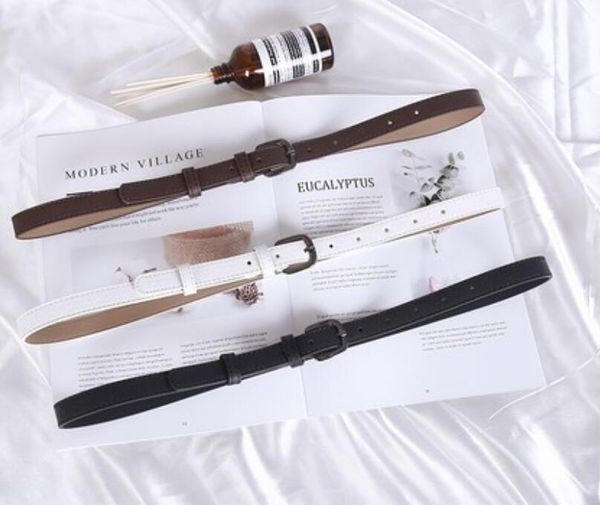

new men's and women's casual belt fashion business flat buckle multi-color belt, party first choice, delivery, Black;brown
