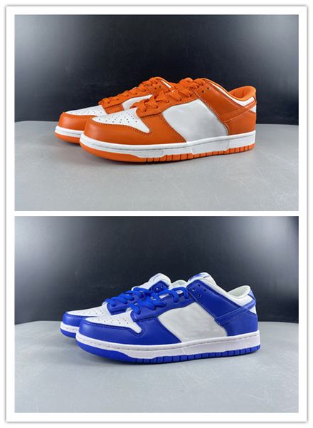 

2020 new style men women skate shoes sb dunk su skate shoes low white orange blue designer luxury sports shoes sneakers