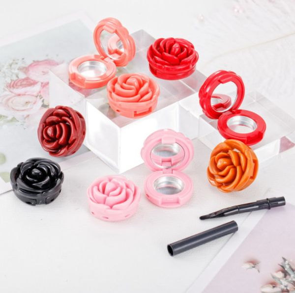 

diy rose lipstick empty bottle plate eye shadow box lipstick pressure sample