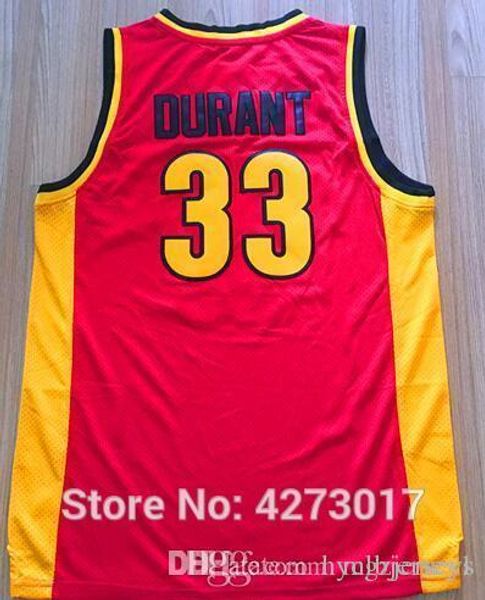 

oak hill high school 33 kevin durant basketball jerseys for sport fans embroidery and stitched wholesales lowest price, Black;blue