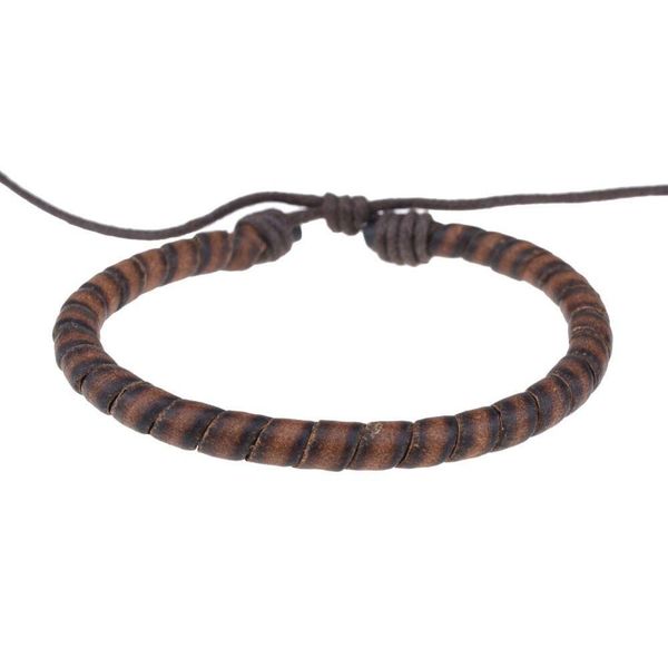 

simple cowhide bracelet for men casual sports accessories genuine cowhide handmade leather gradient bracelet jewelry, Golden;silver