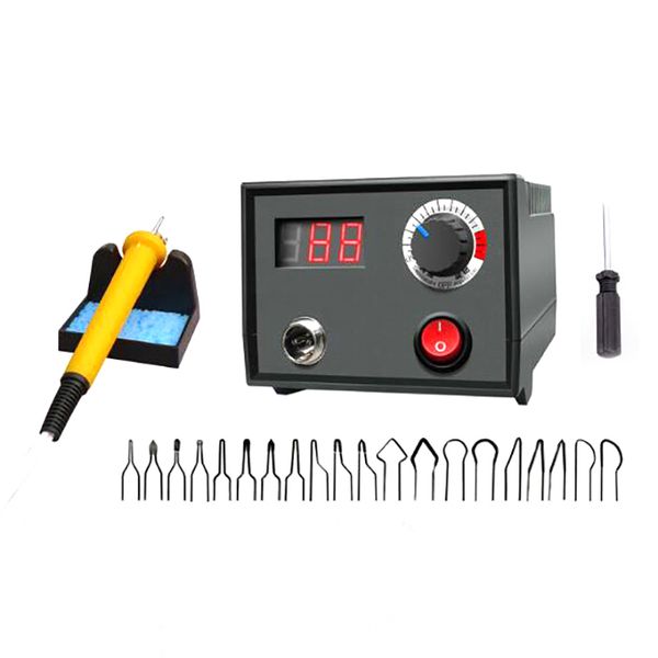 

eu plug, 220v thermostat wood burner burner brush hoist craft tool set