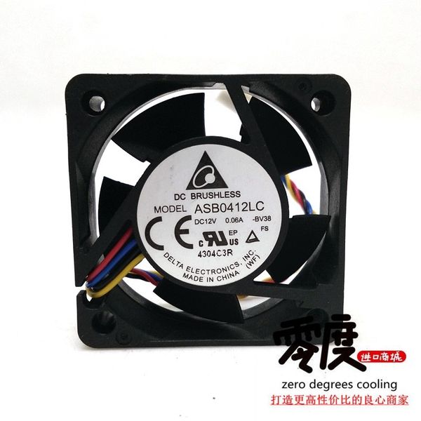 

delta asb0412lc 4cm 4013 12v 4-wire pwm server chassis cooling fan