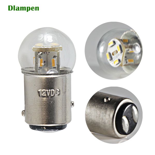 

led car light 1157 bay15d p21/5w canbus 6v 12v 24v 36v 48v 1.5w truck auto backup reverse brake bulb daytime running signal lamp