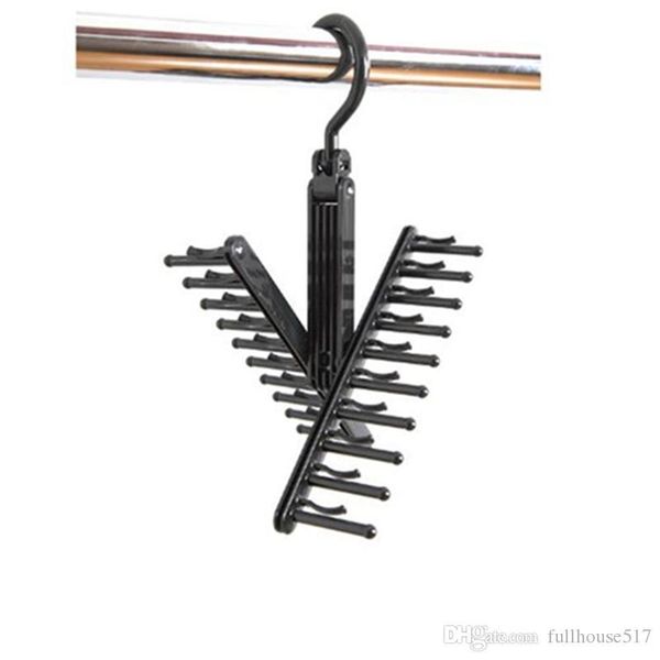 

tie rack вешалка cross x галстук стойка пояс вешалка шарф держателя для чулан организатора 360 градусов вращения 20 крюков