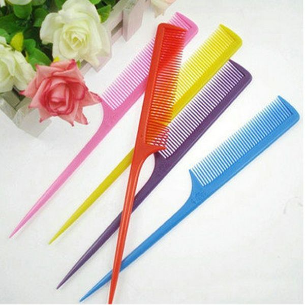 

metal pin comb orangesalon professional beauty tools blu menta peine de cola larga metal pin turds, Silver