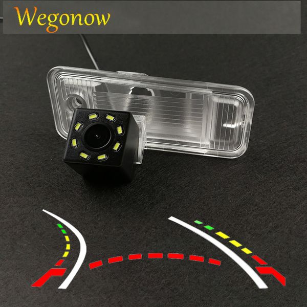 

hd беспроводного автомобиль ccd камеры заднего fisheye 4-12 привели динамический ночное видение кронштейна для санта-ф ix45 xl 2013 2014 202