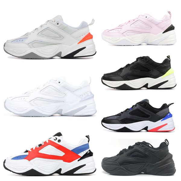 

nike m2k tekno новый monarch m2k tekno папа мужская обувь для женщин кроссовки модельер zapatillas кроссовки кроссовки размер 36-45, White;red