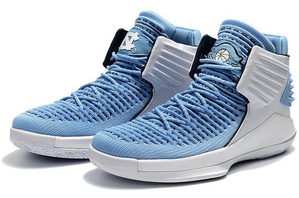 

new 32 xxxii flights speed 32 north carolina blue mens basketball shoes sports shoes 7-12