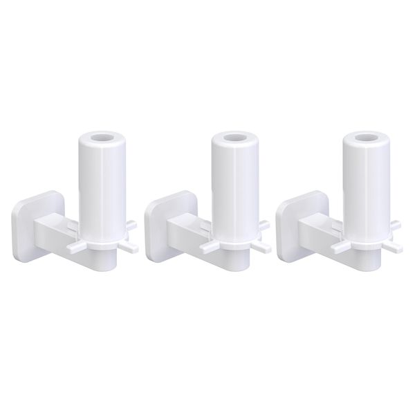 

3 pieces kitchen toilet paper holder dispenser organizer upright no drilling