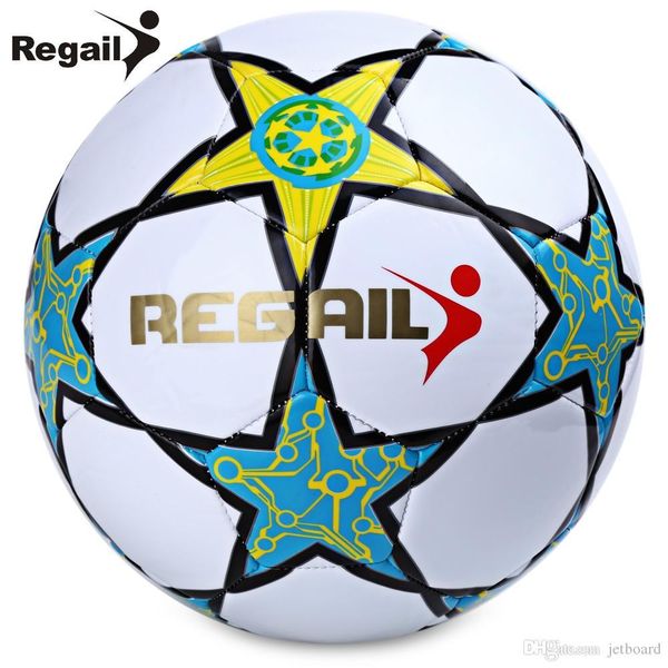 

regail размер 5 пятиконечная звезда футбола для школы match training top quality уплотнитель пятиконечная звезда надувные пвх футбол
