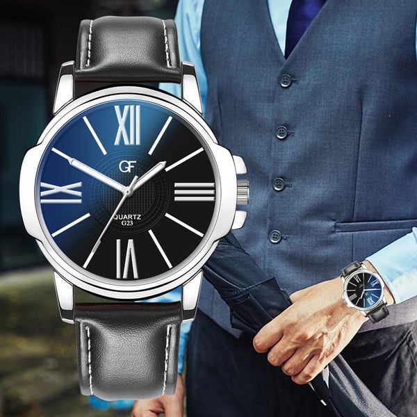 

relogio masculino 2019 men's watches wrist watch watches quartz watch casual stainless steel wristwatch mens, Slivery;brown