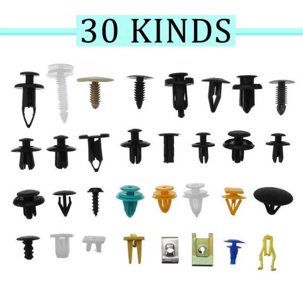

mixed auto fastener vehicle car bumper clips retainer fastener rivet door panel fender liner universal fit for all car