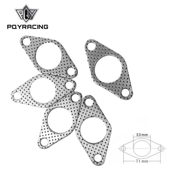PQY – Graphit-Aluminium-Wastegate-Ablassrohr, Flanschdichtung, 35 mm/38 mm, Turbolader, PQY4954