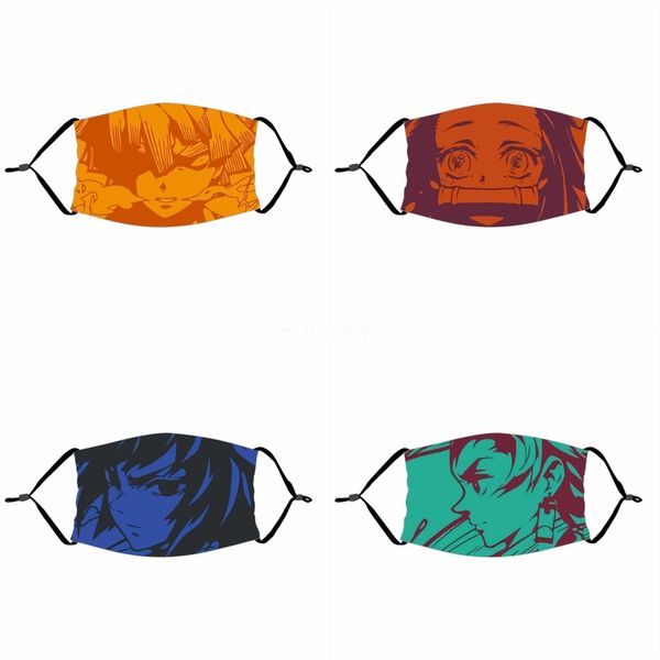 

est selling starry sky digital printing multi-function anging ears sunscreen reatale triangle outdoor mask dropsipping#823, Black