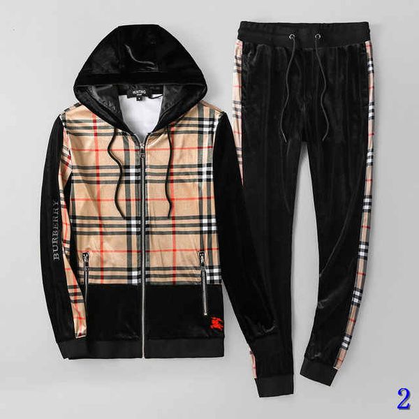 designer velour tracksuit