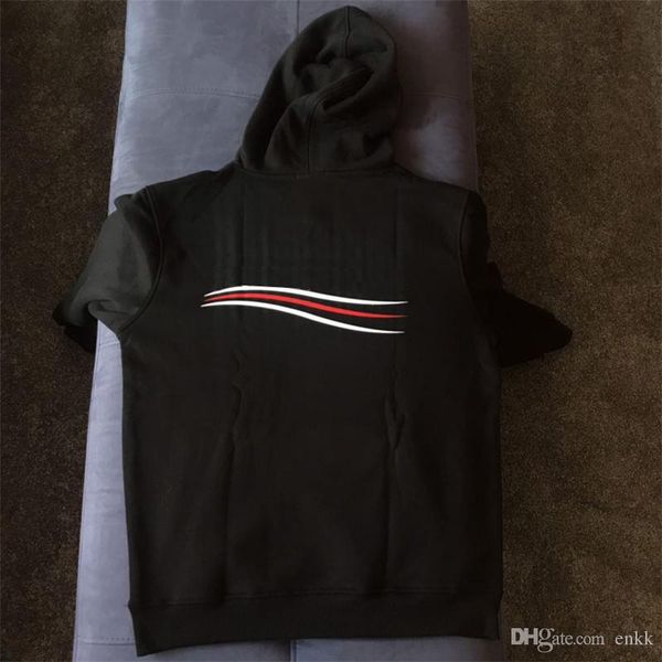 

новое прибытие мужчин дизайнер hoodie горячие продаем мужские и женщин марка толстовки терри перемычки письмо печати luxury унисекс tops пар, Black