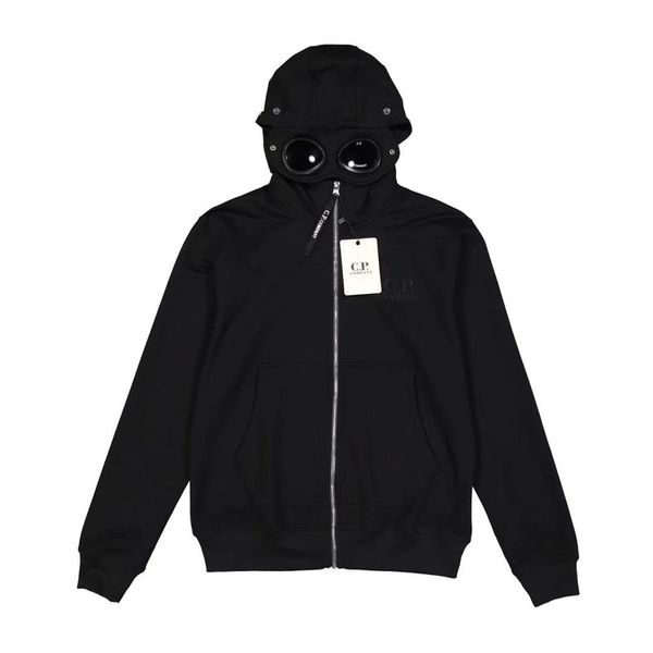 

18ss c.p. company hooded jacket men women fashion zipper windbreaker coat casual streetwear clothing outwear cotton hoodies jacket hfymjk008, Black;brown