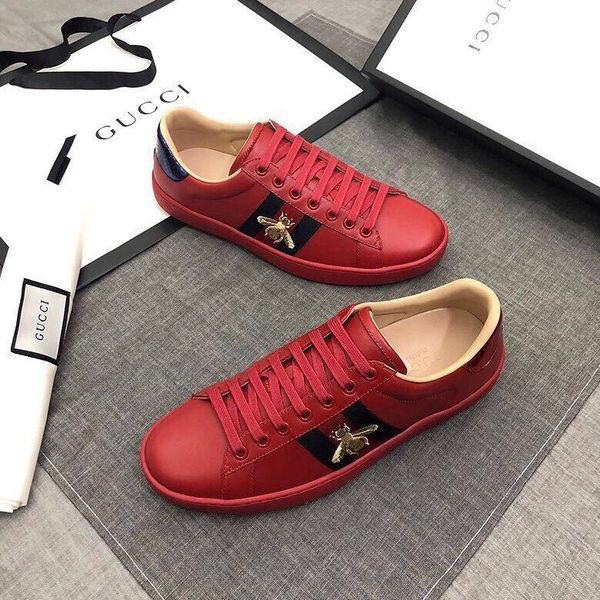 

New 0 13 gucci lace up men neaker man comfortable ca ual hoe neaker breathable hoe with box 12