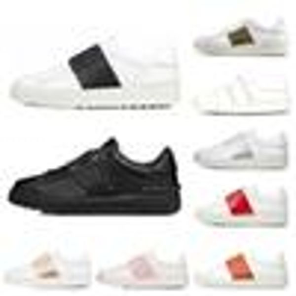 

2020 fashion mens women casual shoes white black women leather comfortable shoes open low sports sneakers size 35-45