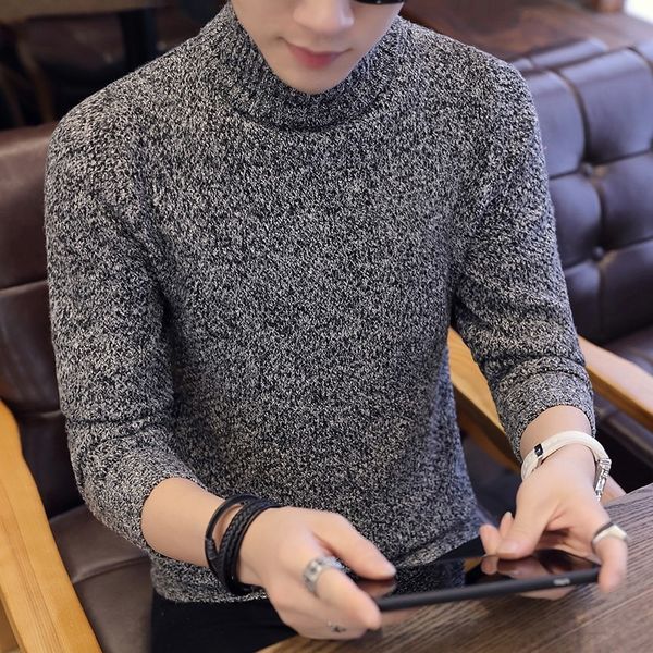 

varsanol 2018 turtleneck sweater winter pullover knitted warm casual pullovers long sleeve knitwear slim sweaters, White;black