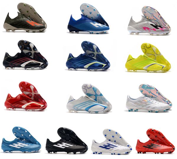 

new 2020 laceless x 19+fg mens trainers soccer shoes cleats dark script 302 redirect pack crampons de football boots designer sneakers