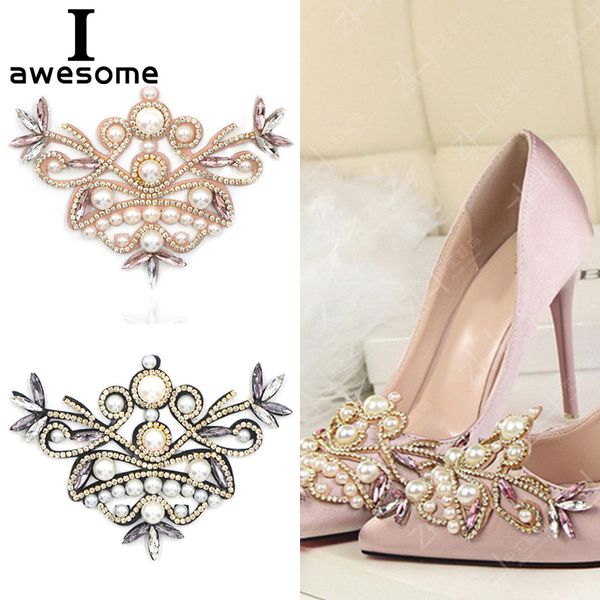 2019 Pearl Bridal Wedding Party Shoes Accessories For High Heels