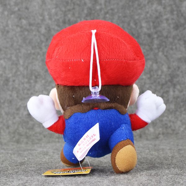 

16см 2styles super mario bros братья мягкие красные зеленые плюшевые мягкие игрушки куклы с присоской коллекционные подарки для детей