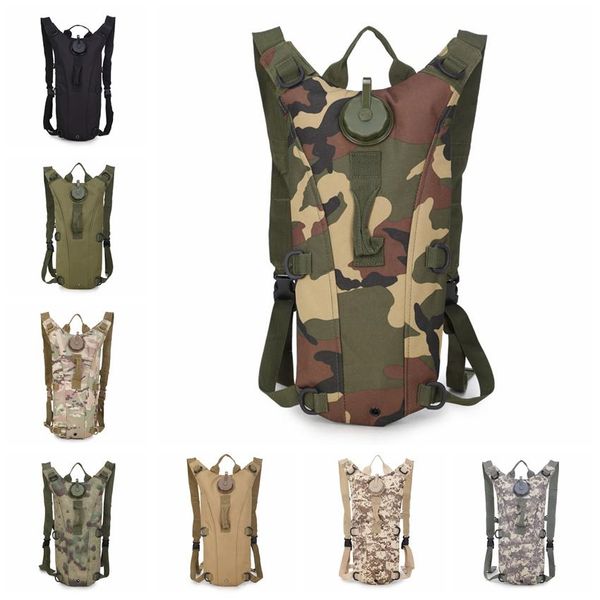 

11color воды мешок камуфляж армии многофункциональный 3p спортивный рюкзак восхождение на открытом воздухе приключений тактические рюкзаки с