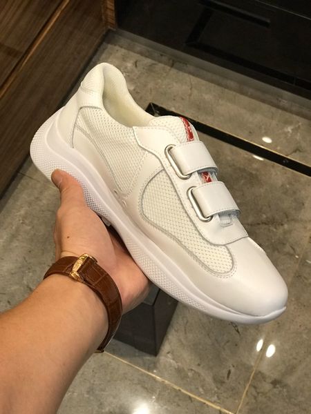 

personality and fashion famous luxury designer sneakers lace-up shoes with genuine leather casual designer shoes, Black