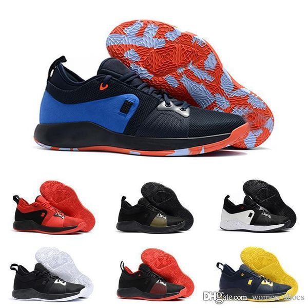 

2018 designer shoes paul george 2 pg casual sneakers home craze taurus pg 2 starry blue orange white black sports luxury shoes