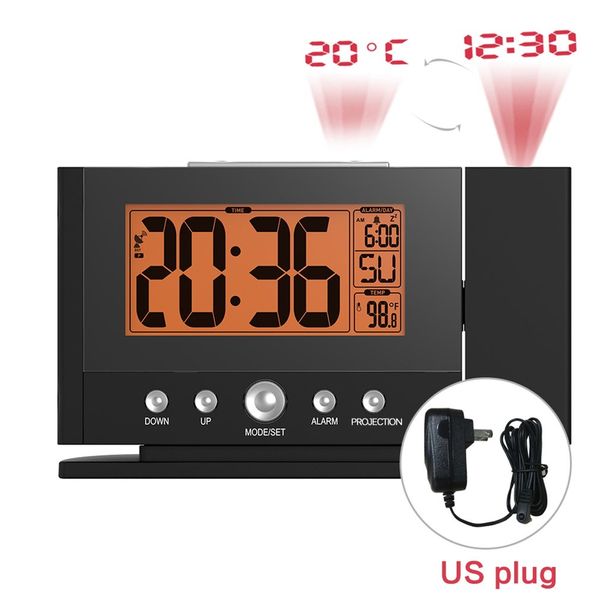 

baldr b0211st-v2 digital ceiling wall projection clock backlight lcd snooze watch temperature time display table