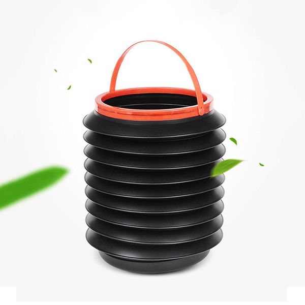 

foldable wide use easy install waterproof hanging space saving portable seat organizer reusable car trash can compact leakproof