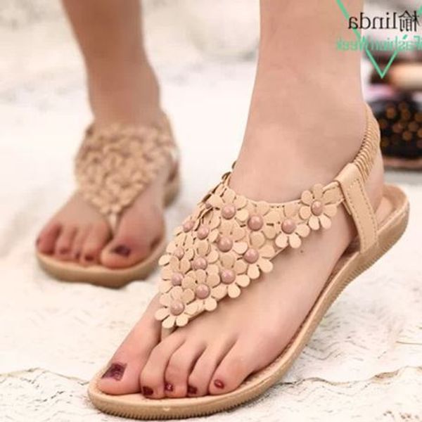 

лето женщин сандалии плоские сандалии pu кожаные ботинки плоский каблук, Black