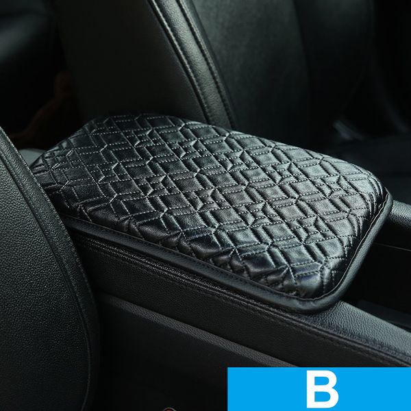 

1pcs armrest cushion car cover pad black replacement 21x29cm mat parts