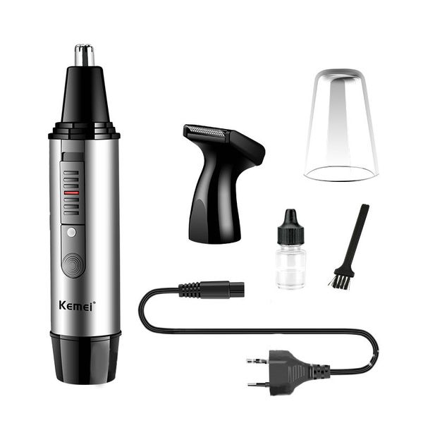 

kemei +726 2 в 1rechargeable носа miglior rifinitore elettrico на peli-дель-носа и триммер для бороды mrcvc