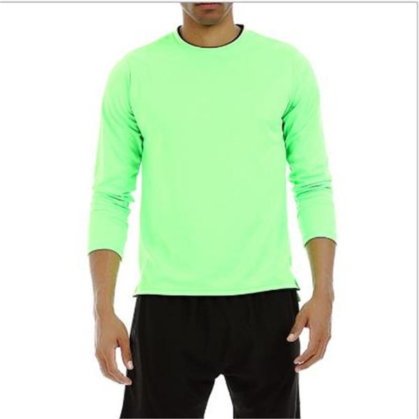 

quick dry mens t shirts crew neck long sleeve male clothing casual solid color fitness running mens apparel, White;black