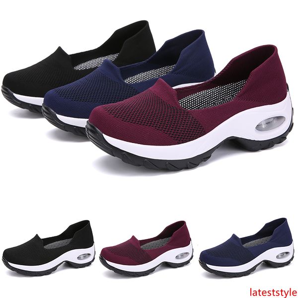 

2020 black blue red girl women running shoes lady simple type7 jogging brand low cut fashion designer trainers sports sneakers 39-44