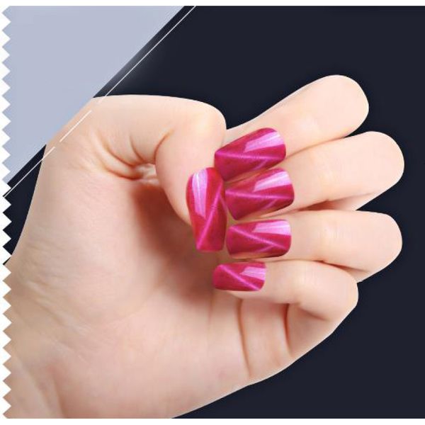 

1pc gel nail polish 3d cat eye shining colorful decorative women nail art trendy colorful gel s4