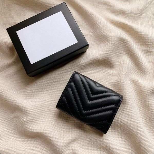 

дизайнерский кошелек, разработанный для мужчин, модный кошелек, повседневный короткий дизайнерский зажим для карт, двойной складной кошелек, Red;black