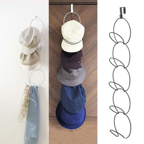 

wrought iron hat storage artifact hanging clothes hook door behind no trace wardrobe bag scarf coat hook hat storage