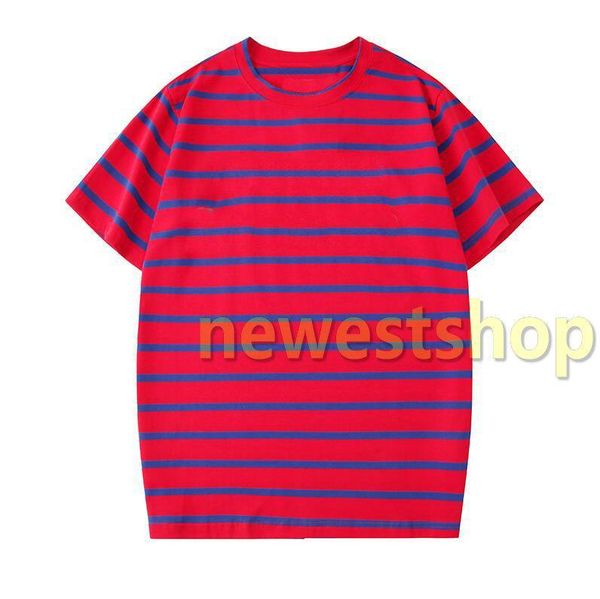 

2020 new summer luxury designer t shirt mens letter print t shirt fashion stripe print t shirts uncasual tee, White;black