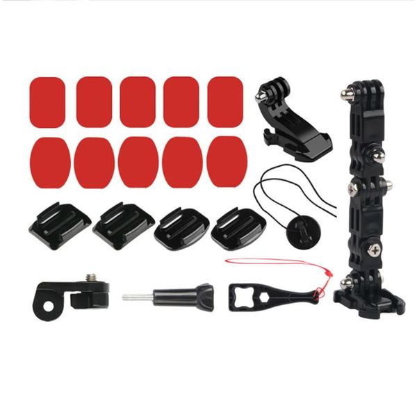 

new action camera stand motorcycle helmet chin mount stand for