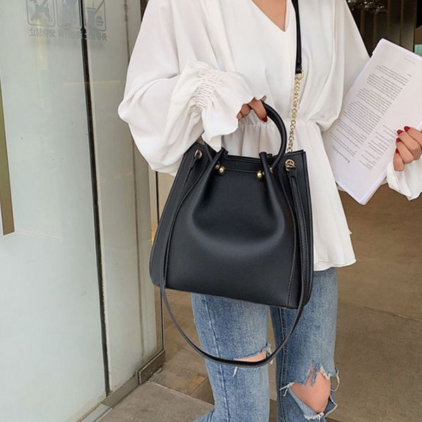 

fashion women's handbag pu leather shoulder bags crossbody bags totes women ladies casual sac a main for female
