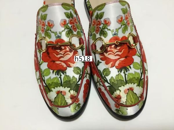 

wholesale princetown designer classic slippery metal buckle beach slippers soft lazy lovers shoes size 40, Black
