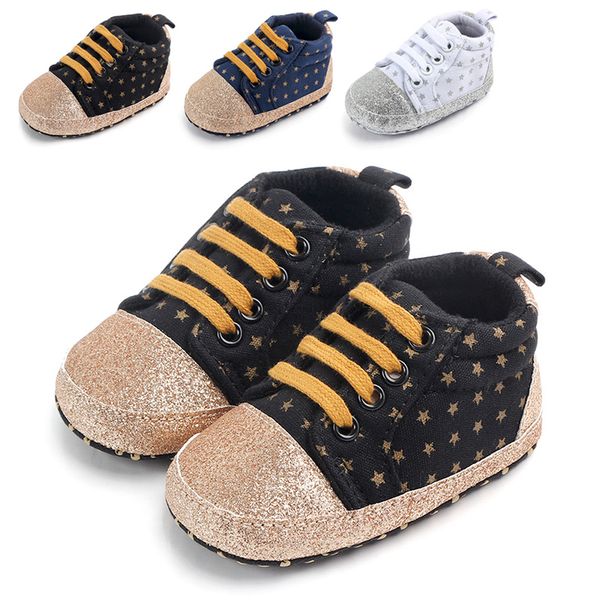 

baby boys shoes newborn girls sneakers breathable anti-slip toddler soft soled casual walking shoe